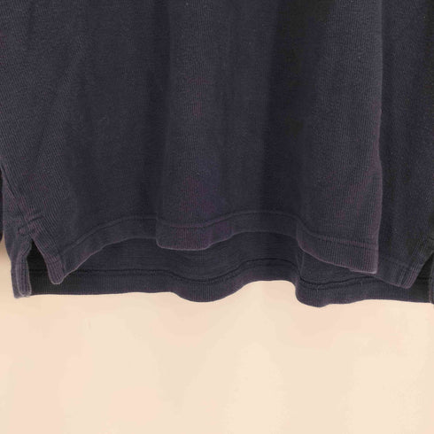 アイゾッド IZOD ボーダー ハーフジップニット メンズ import:L