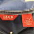 アイゾッド IZOD ボーダー ハーフジップニット メンズ import:L