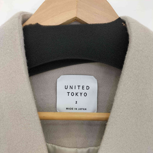 ユナイテッドトウキョウ UNITED TOKYO エクストラウールVネックコート レディース JPN:2