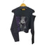 ヒステリックグラマー HYSTERIC GLAMOUR 25AW NO RULES ショート丈スウェット レディース FREE
