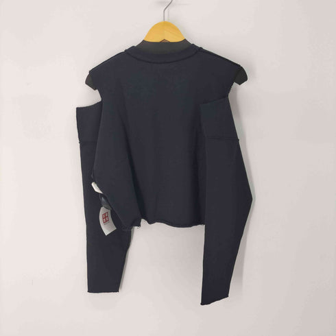 ヒステリックグラマー HYSTERIC GLAMOUR 25AW NO RULES ショート丈スウェット レディース FREE