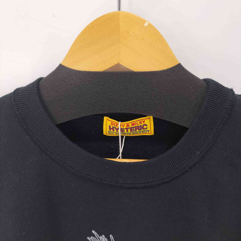 ヒステリックグラマー HYSTERIC GLAMOUR 25AW NO RULES ショート丈スウェット レディース FREE