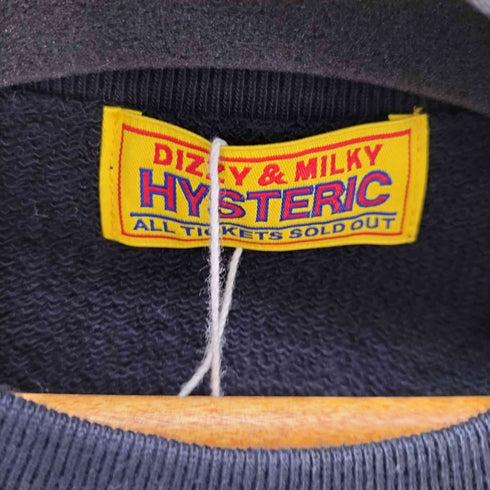 ヒステリックグラマー HYSTERIC GLAMOUR 25AW NO RULES ショート丈スウェット レディース FREE