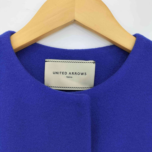 ユナイテッドアローズ UNITED ARROWS UBCB ノーカラー ベルスリーブ コート レディース JPN:38
