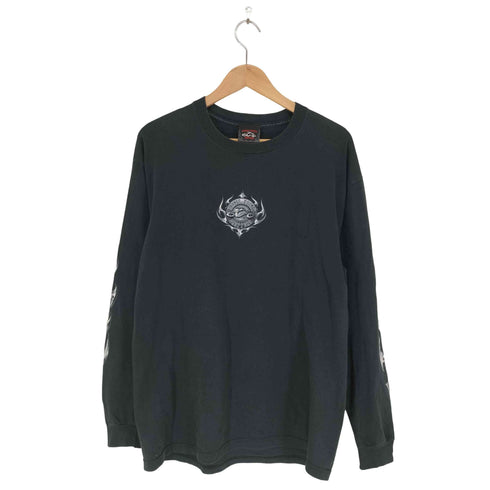 Orange County Choppers ファイアーパターン ロングTシャツ メンズ import:L