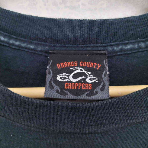 Orange County Choppers ファイアーパターン ロングTシャツ メンズ import:L