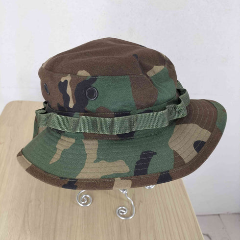 ユーエスアーミー U.S. ARMY USA製 ウッドランド柄 ブーニーハット メンズ 7 1/4