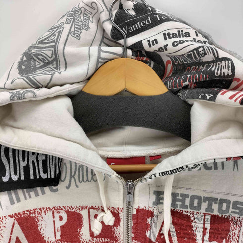 シュプリーム Supreme 24SS COLLAGE ZIP UP HOODED SWEATSHIRT メンズ import:L