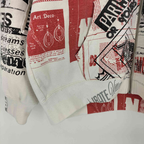 シュプリーム Supreme 24SS COLLAGE ZIP UP HOODED SWEATSHIRT メンズ import:L