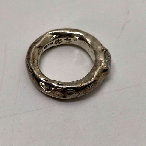 イーエム e.m. SILVER 刻印 ジルコニア リング メンズ 10.5号