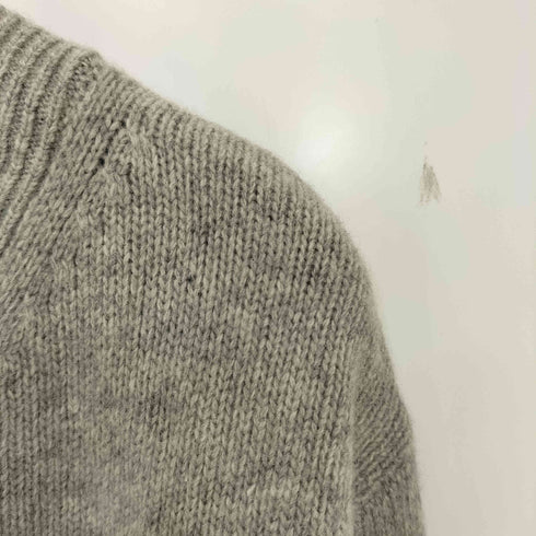 グリーンレーベルリラクシング GREEN LABEL RELAXING FFC ウール カシミヤ Vネック バックスリット ニット レディース FREE