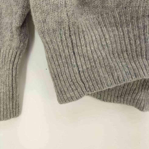 グリーンレーベルリラクシング GREEN LABEL RELAXING FFC ウール カシミヤ Vネック バックスリット ニット レディース FREE