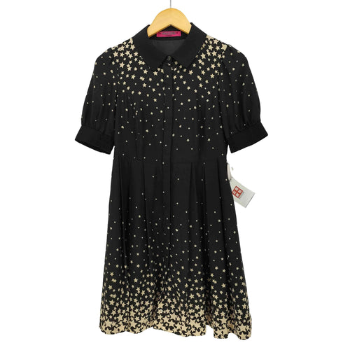 ドーリーガールバイアナスイ DOLLY GIRL BY ANNA SUI スター プリント S/S シャツ ワンピース レディース JPN:2
