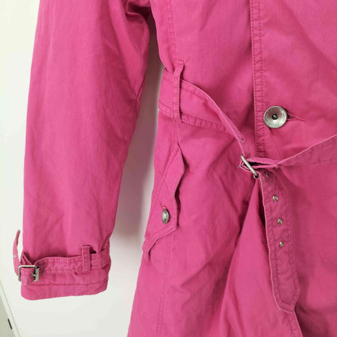 ディーゼル DIESEL 裏地チェック 中綿 トレンチコート レディース JPN:XL