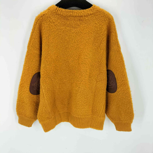 エビセンスケートボーズ Evisen skateboards 23AW ZEN AKU MOHAIR CREW KNIT メンズ