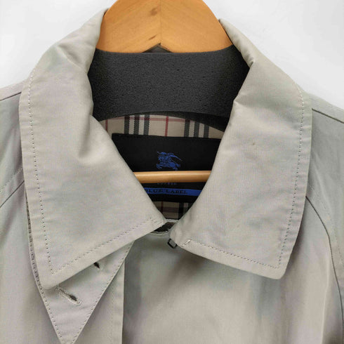 バーバリーブルーレーベル BURBERRY BLUE LABEL 裏地ノバチェック トレンチコート レディース import:M