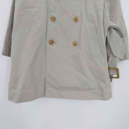 バーバリーブルーレーベル BURBERRY BLUE LABEL 裏地ノバチェック トレンチコート レディース import:M