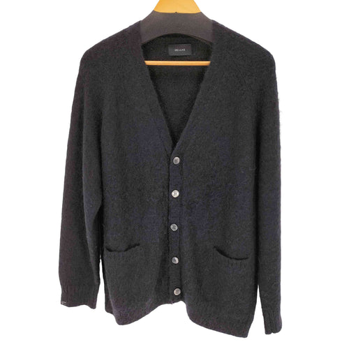 デラックス DELUXE SWEETJANE モヘア混 シャギーカーディガン メンズ import:S