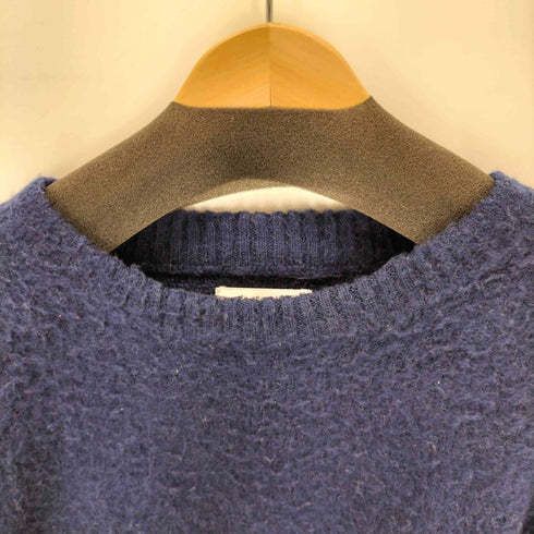 エビセンスケートボーズ Evisen skateboards 23AW ZEN AKU MOHAIR CREW KNIT メンズ