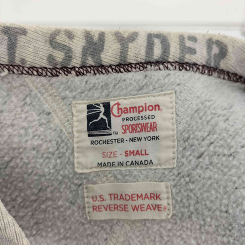 チャンピオン Champion カナダ製 ランタグ 復刻 両面Vガゼット リバースウィーブ スウェット メンズ import:S