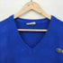 シュミーズラコステ CHEMISE LACOSTE 70S フランス製 Vネック コットン ニット メンズ