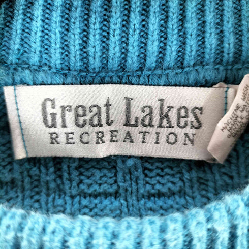 GREAT LAKES アメリカ製 コットンニット メンズ 2X