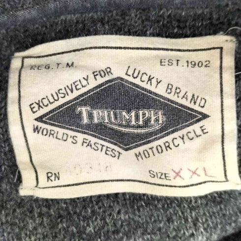 TPIUMPH ハーフジップニット メンズ JPN:XXL