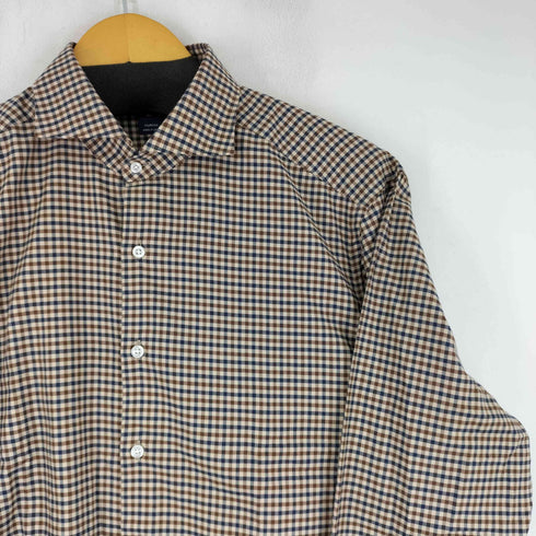 フェアファクス FAIRFAX チェック L/S シャツ メンズ import:L