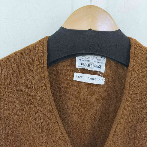 アーノルドパーマー Arnold Palmer 70S USA製 アルパカウールカーディガン メンズ import:L