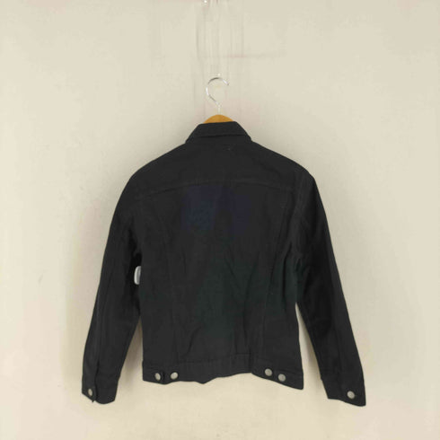 エドウィン EDWIN ブラックデニムジャケット メンズ JPN:M