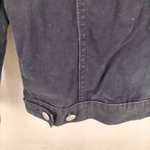 エドウィン EDWIN ブラックデニムジャケット メンズ JPN:M