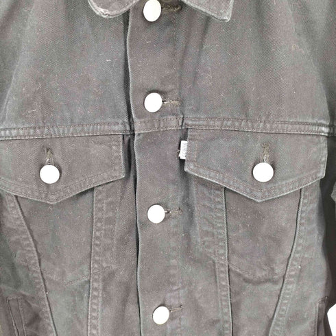 エドウィン EDWIN ブラックデニムジャケット メンズ JPN:M