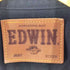 エドウィン EDWIN ブラックデニムジャケット メンズ JPN:M