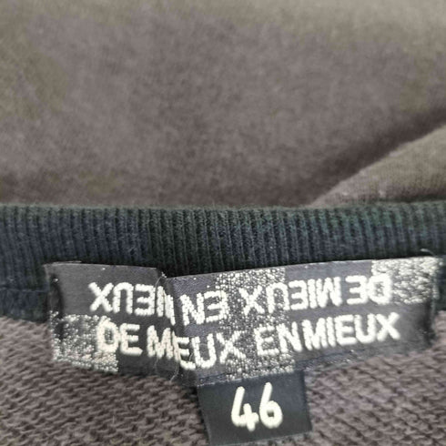 DE MIEUX EN MIEUX ラグランスウェットシャツ メンズ 46