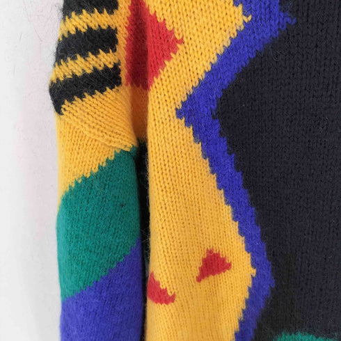 I.B. SPORT ジップアップデザインニット メンズ import:S