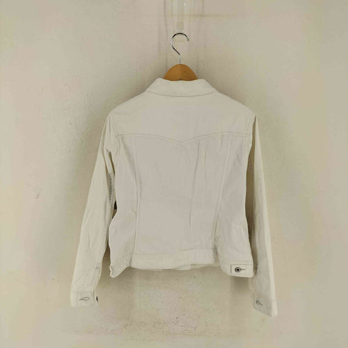 リーバイス Levis ホワイトデニムジャケット レディース import:XL