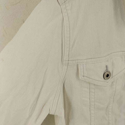 リーバイス Levis ホワイトデニムジャケット レディース import:XL