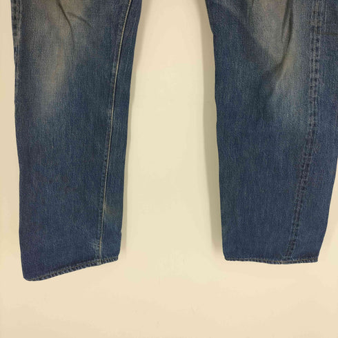 フルカウント FULLCOUNT 紙パッチ ベルトループズレ 赤耳 ボタンフライ ストレート デニムパンツ メンズ