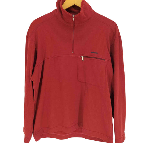 パタゴニア patagonia 00S レギュレーター インサレーション ハーフジップ ロゴ刺繍 裏地フリース プルオーバー ジャケット メンズ