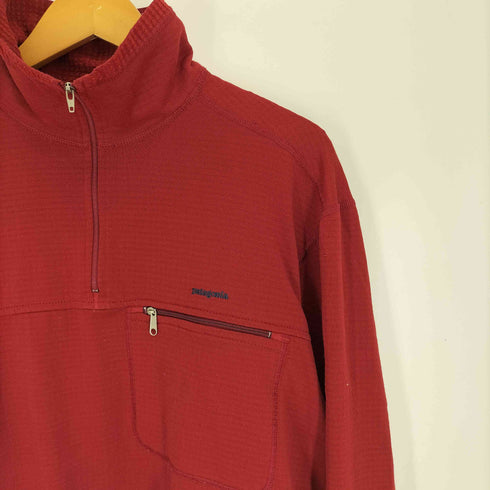 パタゴニア patagonia 00S レギュレーター インサレーション ハーフジップ ロゴ刺繍 裏地フリース プルオーバー ジャケット メンズ