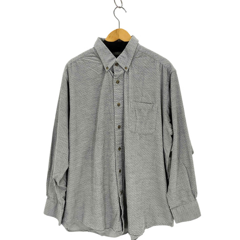 ラウンドツリーアンドヨーク roundtree&yorke ドット柄コーデュロイL/S BDシャツ メンズ JPN:XL