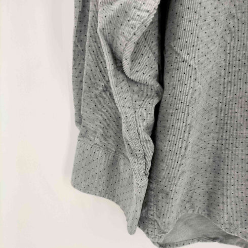 ラウンドツリーアンドヨーク roundtree&yorke ドット柄コーデュロイL/S BDシャツ メンズ JPN:XL