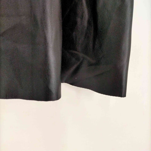 ザラ ZARA FAUX LEATHER MINI DRESS レディース import:M