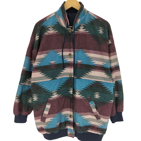 オルテガ リバーシブル スナップジャケット メンズ