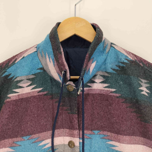 オルテガ リバーシブル スナップジャケット メンズ