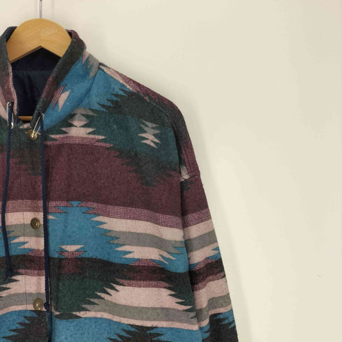 オルテガ リバーシブル スナップジャケット メンズ