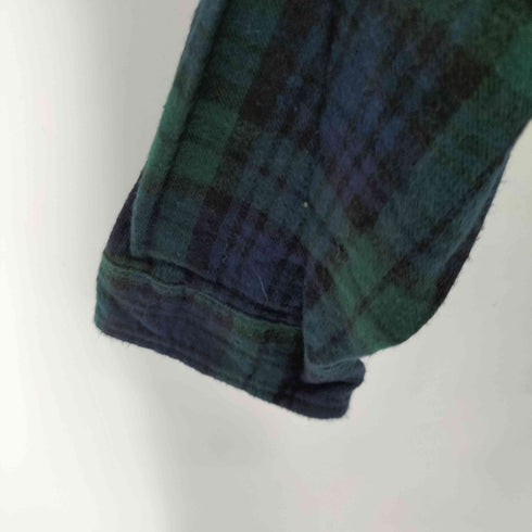 エルエルビーン L.L.Bean Women's Scotch Plaid Flannel Shirt Relaxed Zip Hoodie レディース 1X