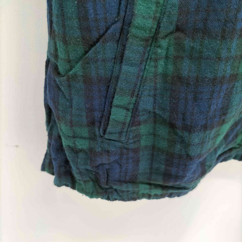 エルエルビーン L.L.Bean Women's Scotch Plaid Flannel Shirt Relaxed Zip Hoodie レディース 1X