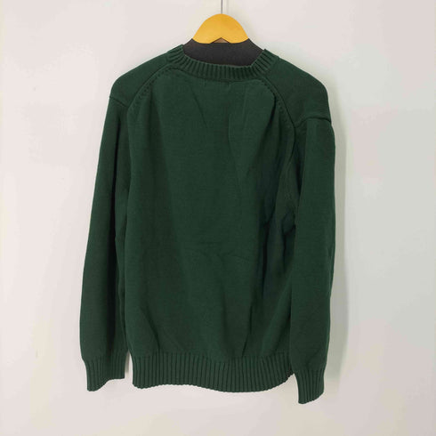 ノーティカ NAUTICA ロゴ刺繍 クルーネックコットンニット メンズ import:XL