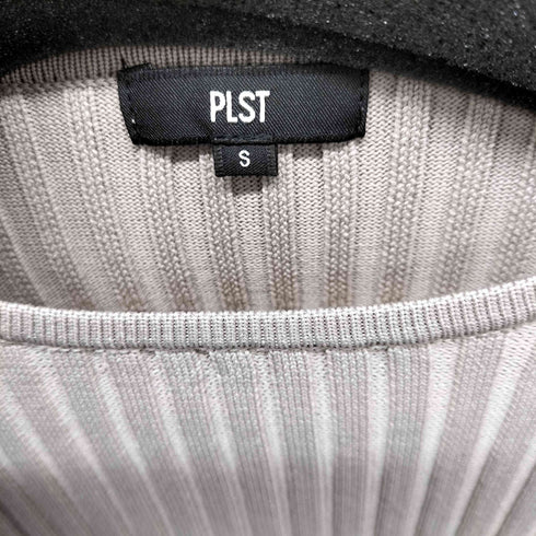 プラステ PLST ホールガーメントニットペプラムセーター レディース JPN:S